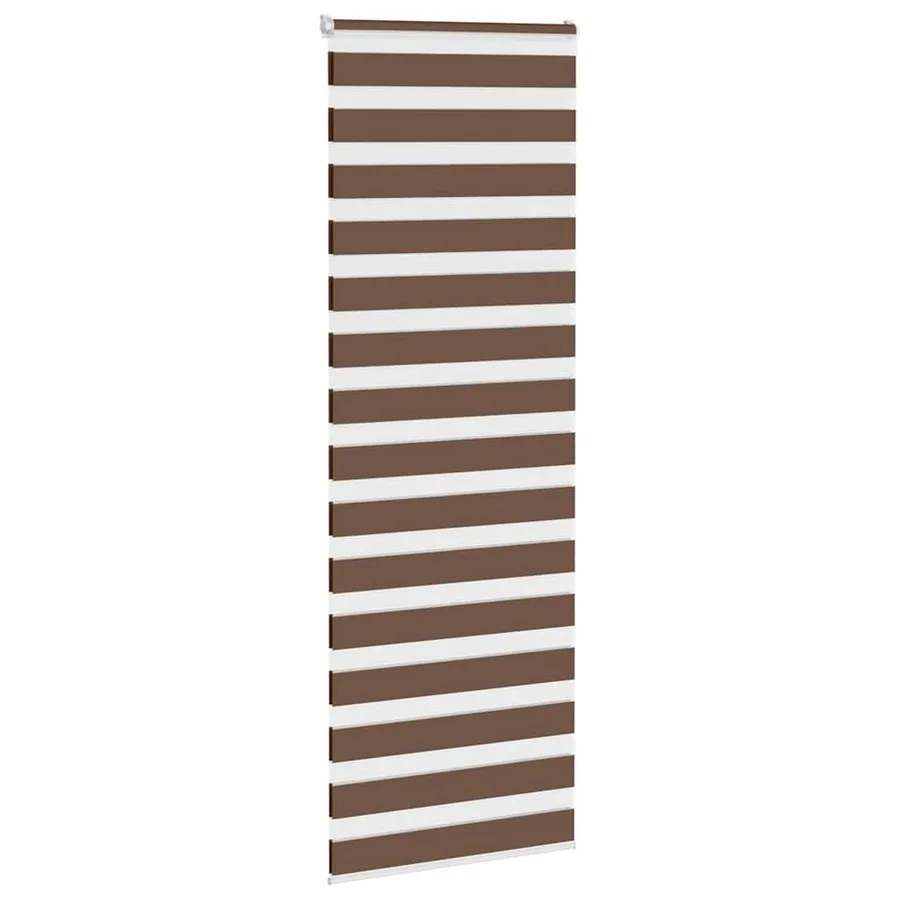 Store zèbre marron 85x230 cm largeur du tissu 80,9 cm polyester - 3