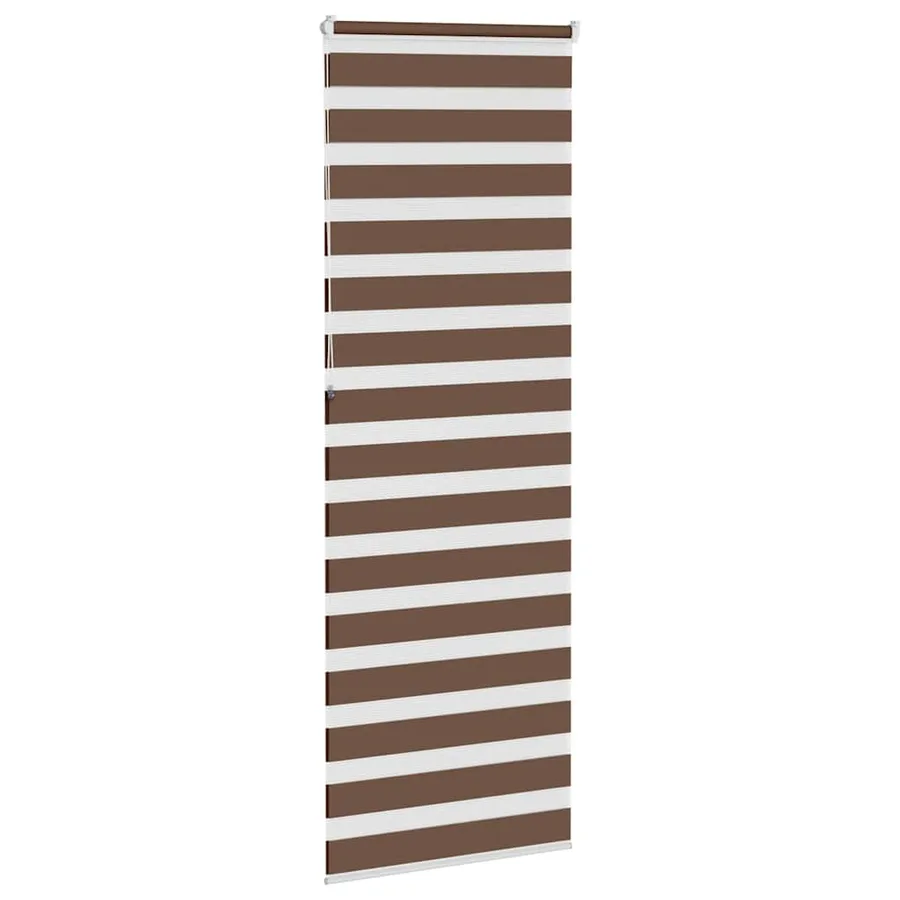 Store zèbre marron 85x230 cm largeur du tissu 80,9 cm polyester - 4