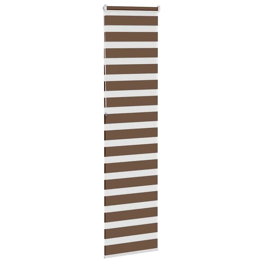 Store zèbre marron 60x230 cm largeur du tissu 55,9 cm polyester - 4