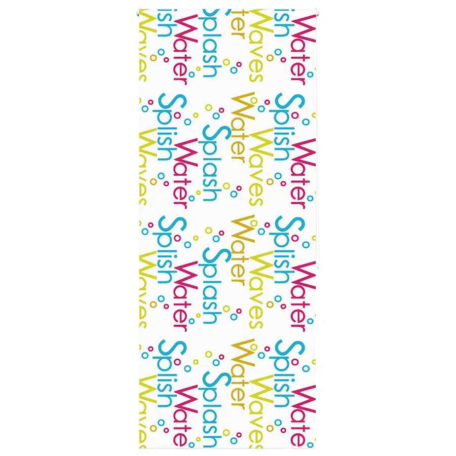 Store enrouleur de douche 110x240 cm largeur du tissu 106 cm