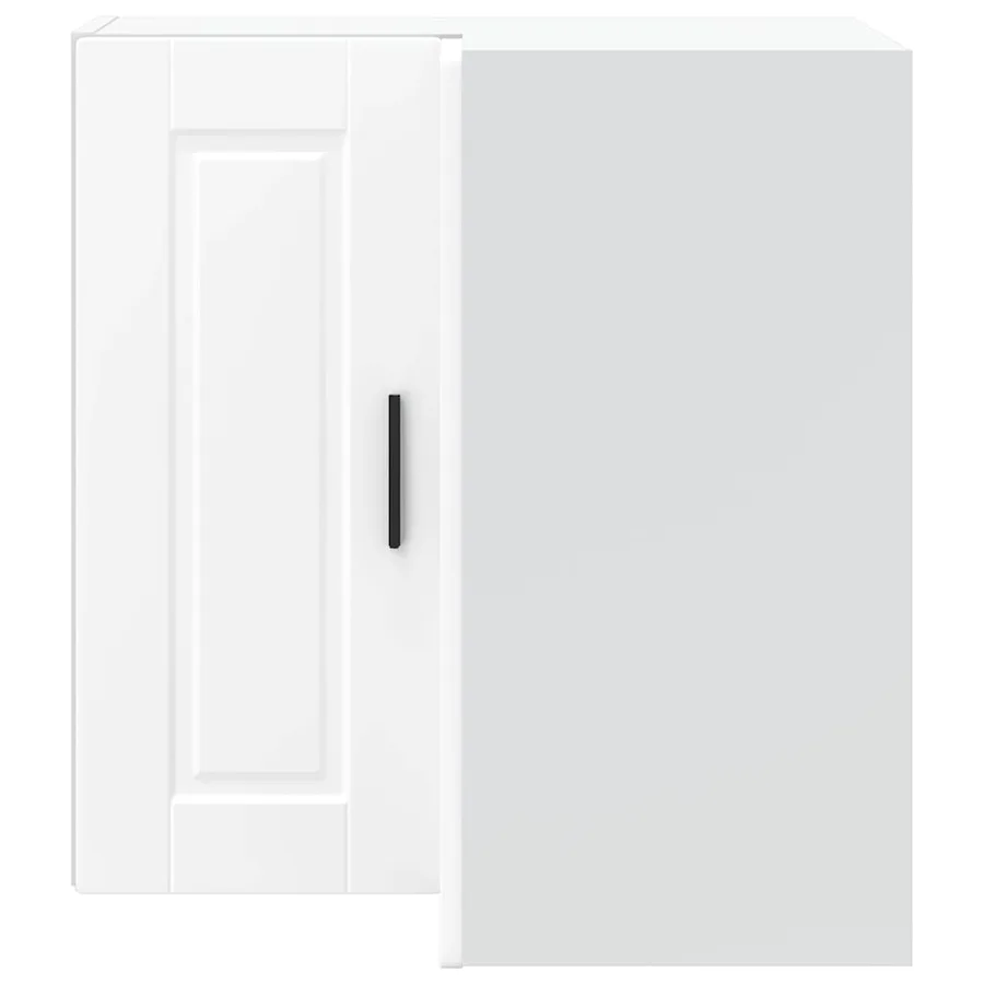 Armoire d'angle murale de cuisine Porto blanc bois d'ingénierie - 4