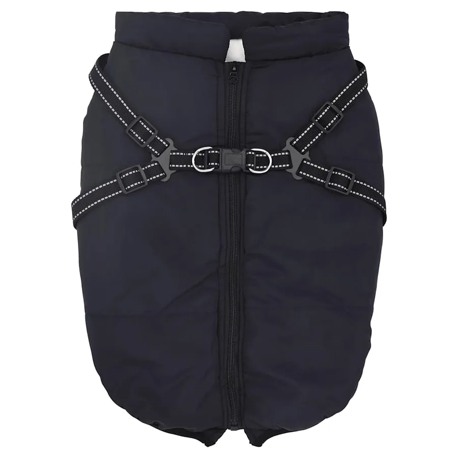 Manteau pour chiens avec harnais imperméable réfléchissant L48 - 2