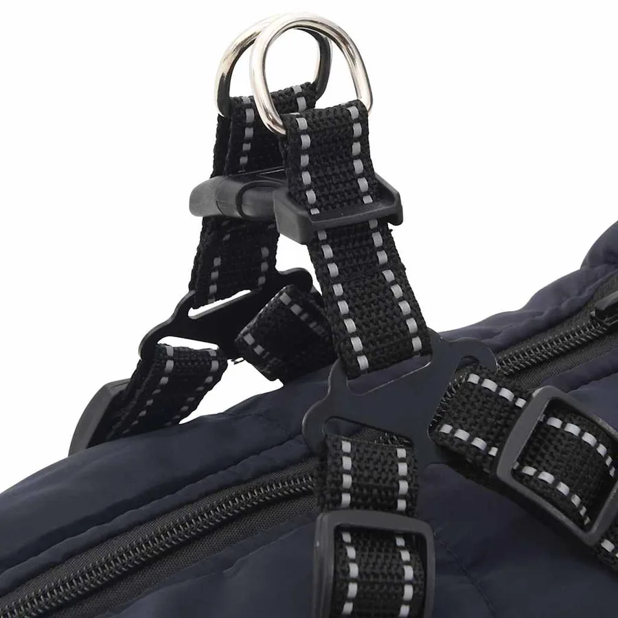 Manteau pour chiens avec harnais imperméable réfléchissant L48 - 9