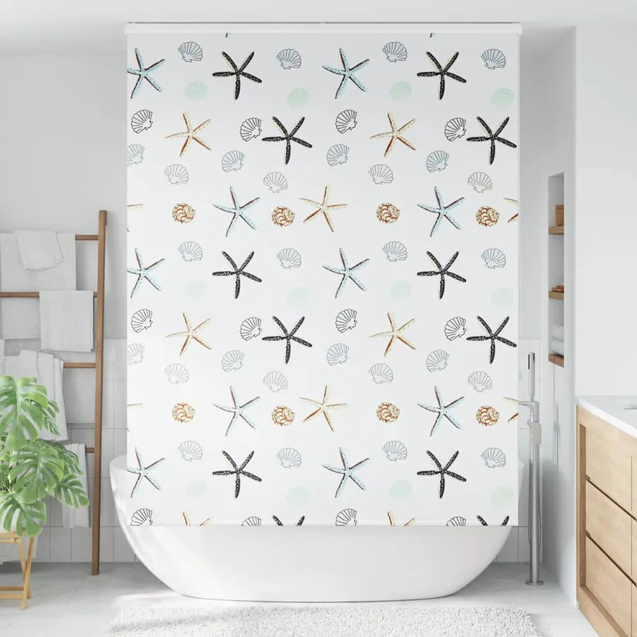 Store enrouleur de douche avec cassette largeur du tissu 156 cm - 2