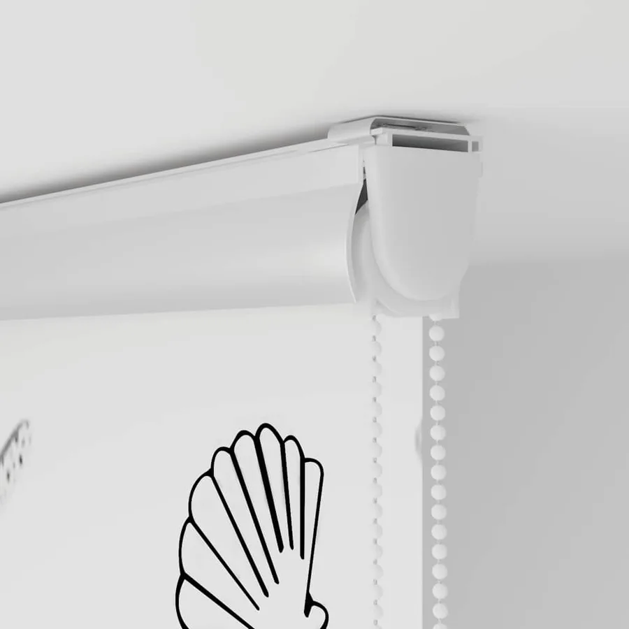 Store enrouleur de douche avec cassette largeur du tissu 156 cm - 9