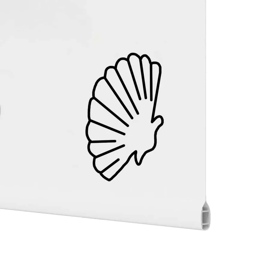 Store enrouleur de douche 80x240 cm largeur du tissu 76 cm - 12