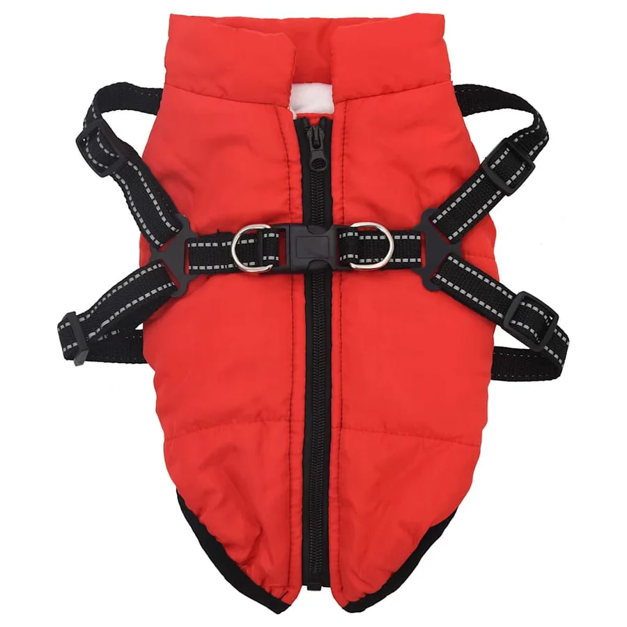 Manteau pour chiens avec harnais imperméable réfléchissant L36 - 2