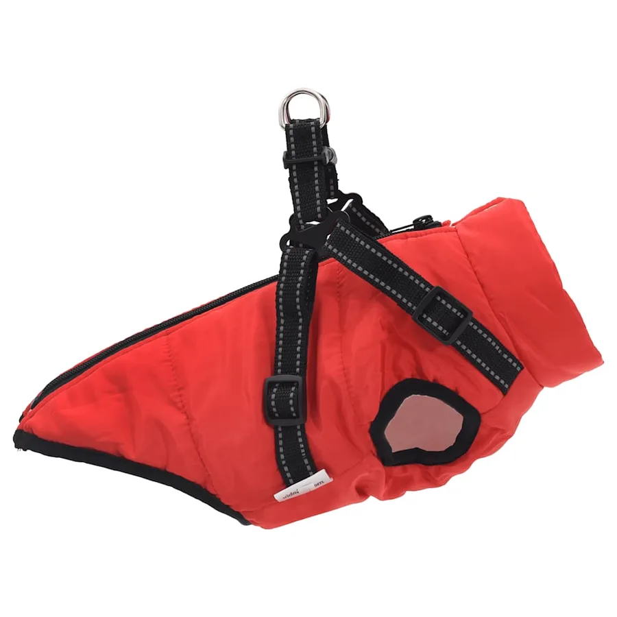 Manteau pour chiens avec harnais imperméable réfléchissant L36 - 4