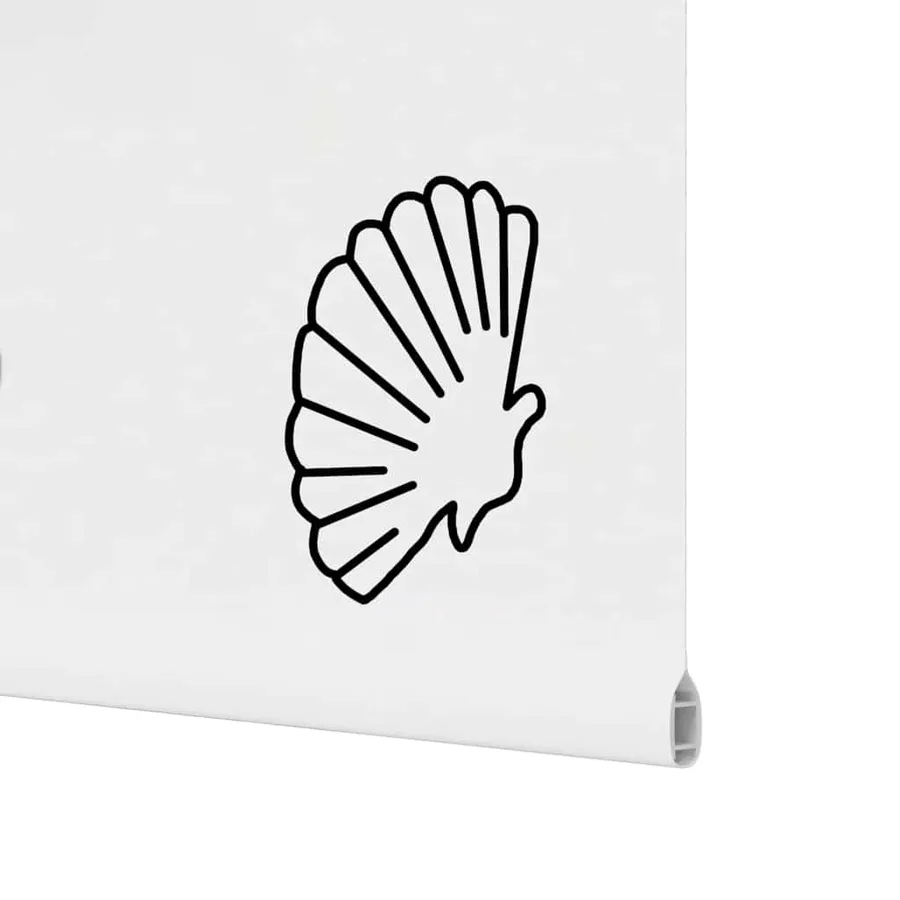 Store enrouleur de douche 60x240 cm largeur du tissu 56 cm - 12