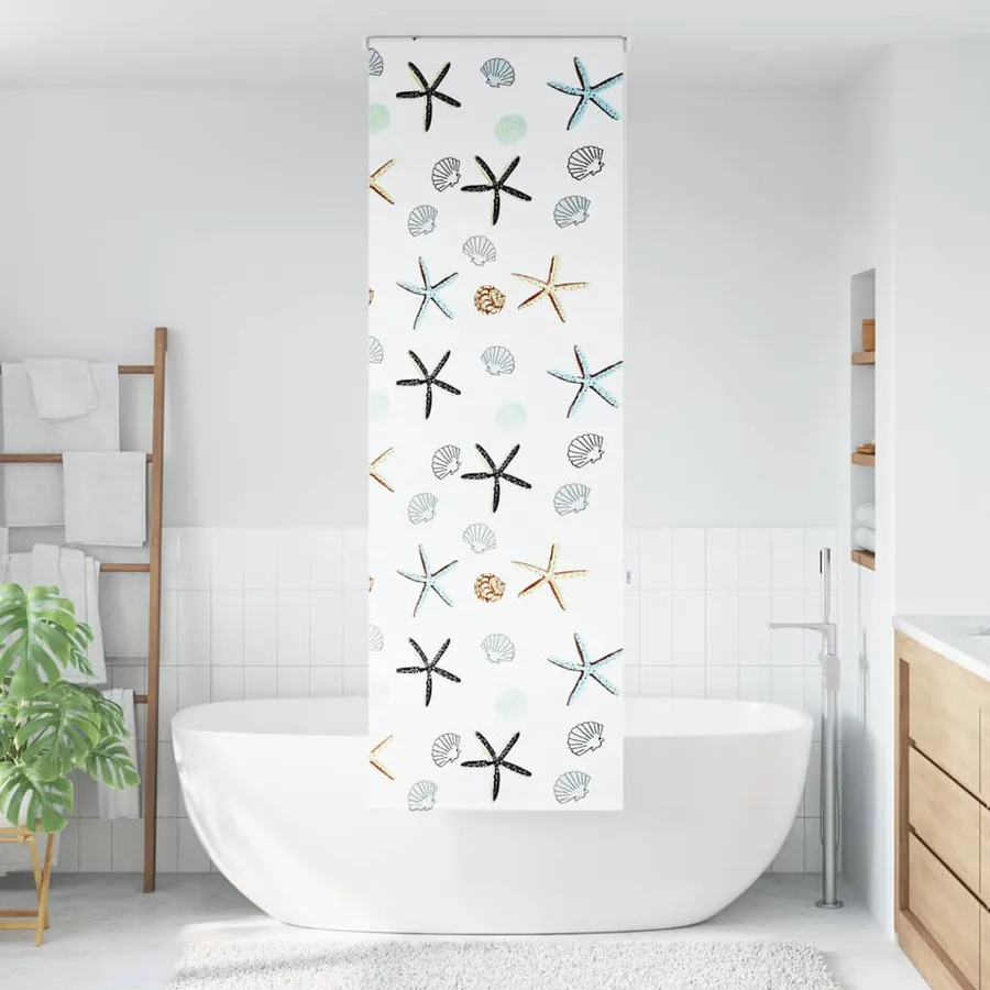 Store enrouleur de douche 60x240 cm largeur du tissu 56 cm - 2