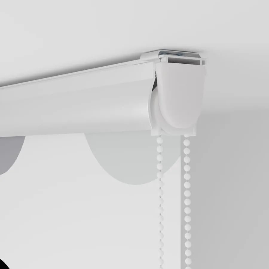 Store enrouleur de douche avec cassette largeur du tissu 66 cm - 9