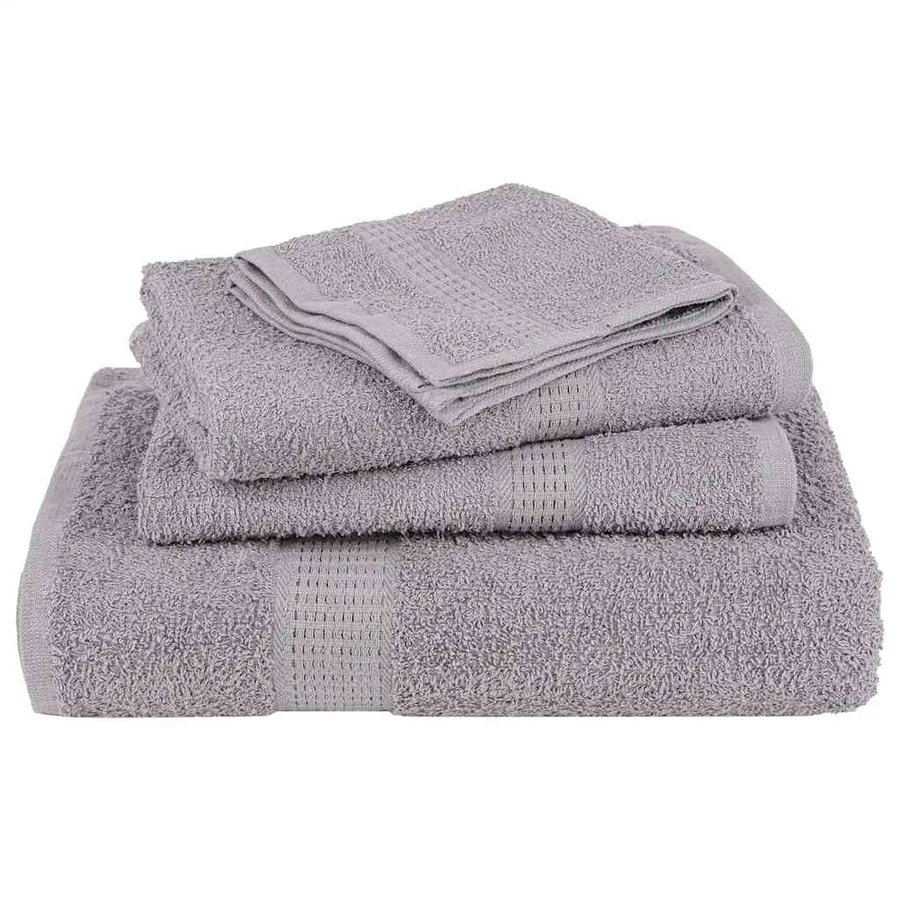 Serviettes d'invité FROGN 2 pcs gris 30x50 cm 360 g/m² - 4