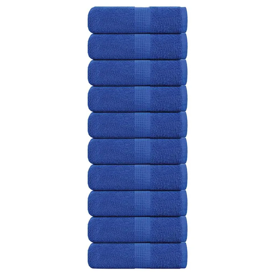 Serviettes d'invité FROGN 10 pcs bleu 30x50 cm 360 g/m²