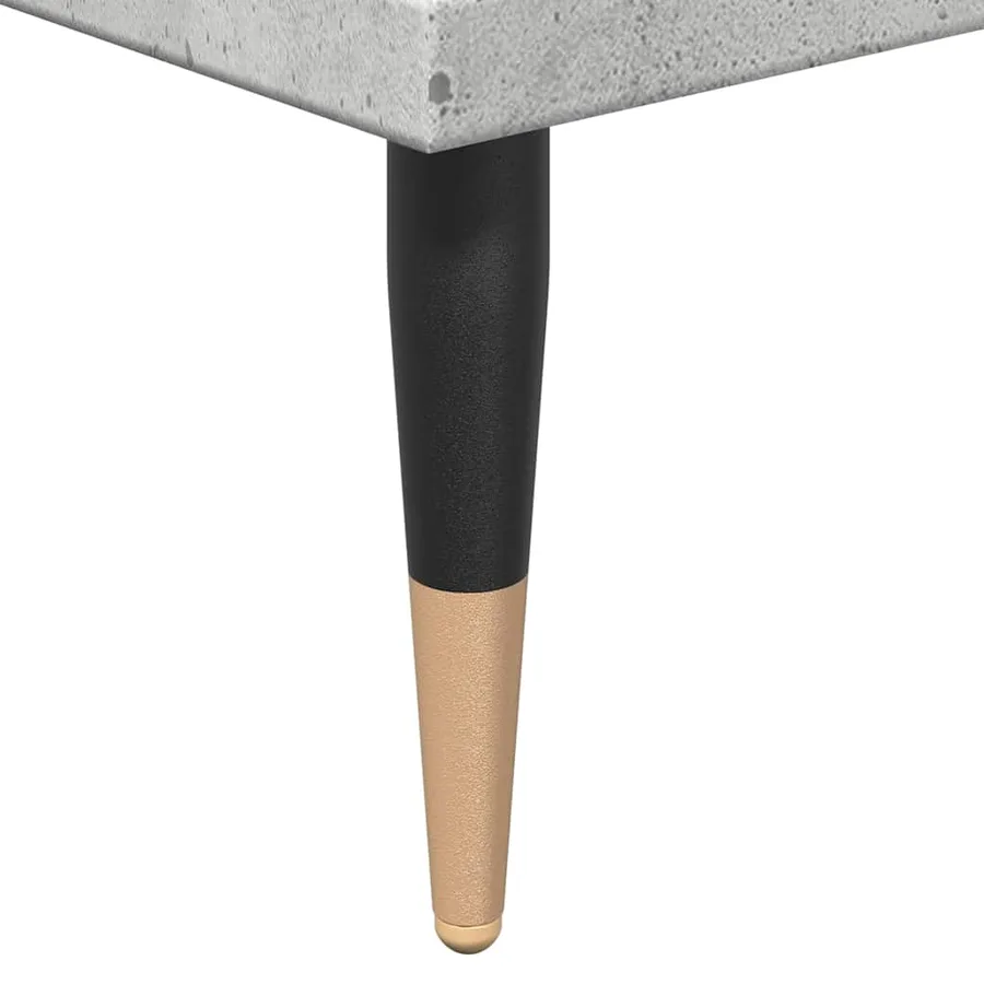 Armoire de salle de bain gris béton 65x33x60 cm - 10