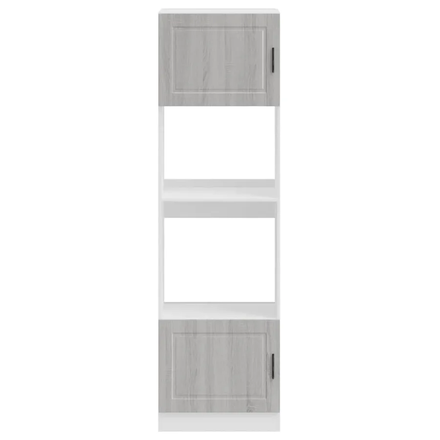 Armoires de four 2 pcs Porto sonoma gris bois d'ingénierie - 4