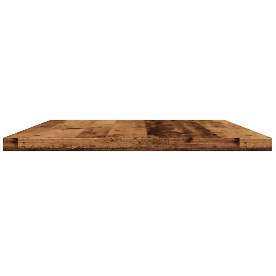 Panneaux de bibliothèque 4 pcs vieux bois 40x30x1,5 cm - 7