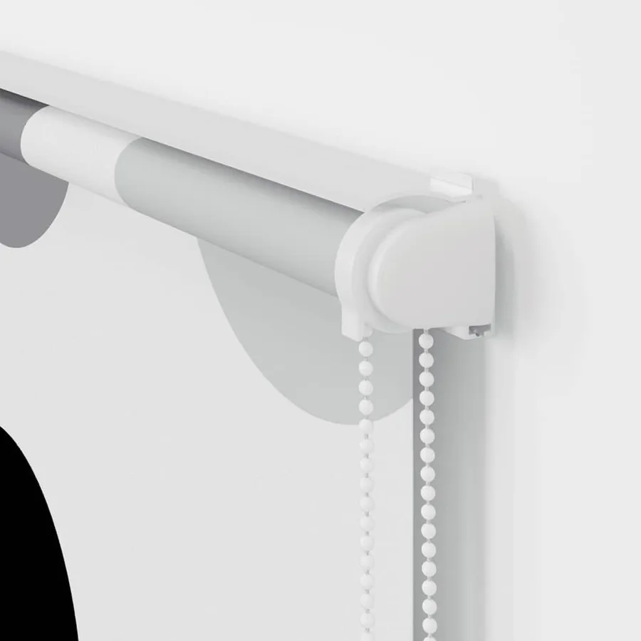 Store enrouleur de douche avec cassette largeur du tissu 136 cm - 8
