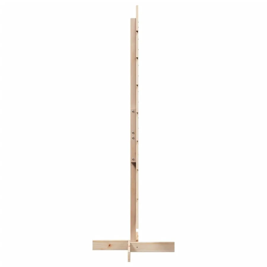 Arbre de Noël en bois pour décoration 150 cm bois massif de pin - 4