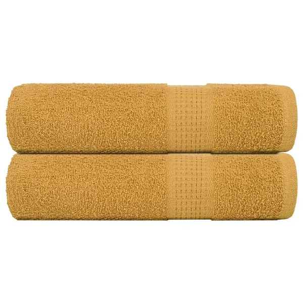 Essuie-mains FROGN 2 pcs doré 50x100 cm 360 g/m²
