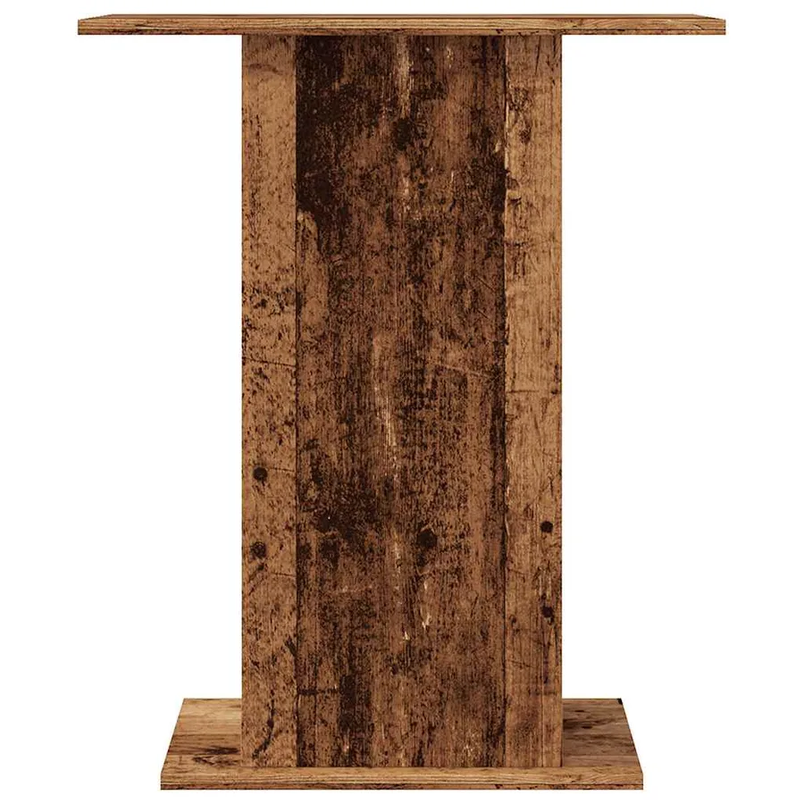 Support d'aquarium vieux bois 36x60,5x72,5 cm bois d'ingénierie - 4