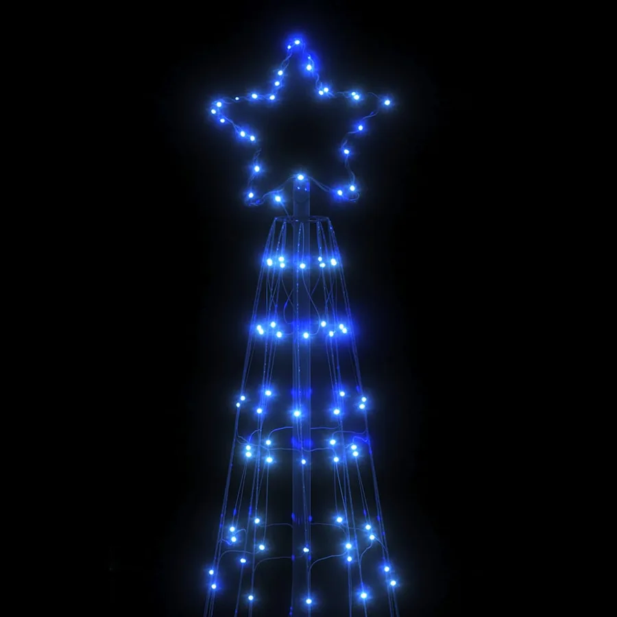 Sapin de Noël à LED 550 LED bleu 300 cm - 10