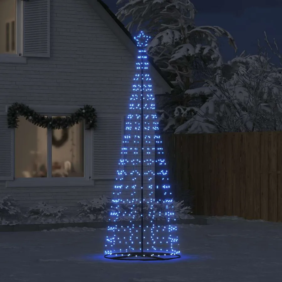Sapin de Noël à LED 550 LED bleu 300 cm - 3