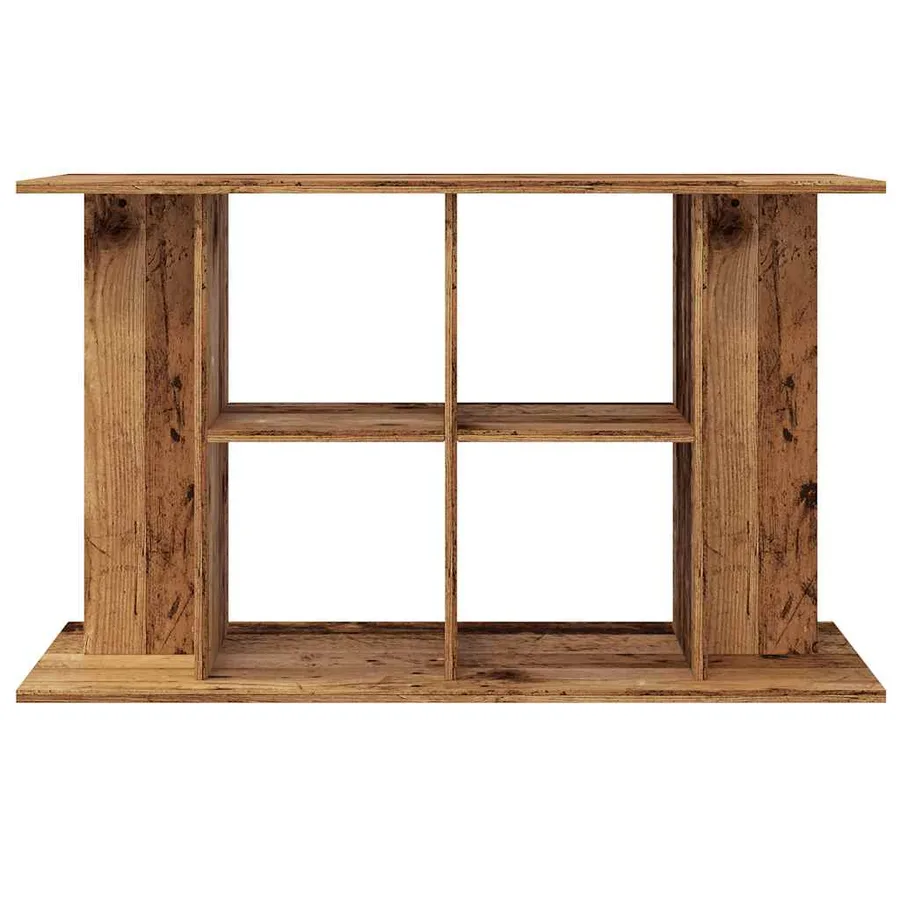 Support pour aquarium vieux bois 100x40x60 cm bois d'ingénierie - 4