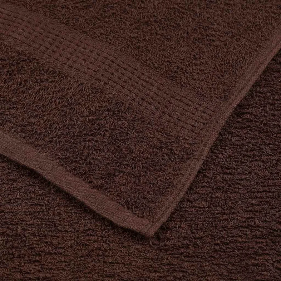 Serviettes d'invité FROGN 4 pcs marron 30x50 cm 360 g/m² - 6