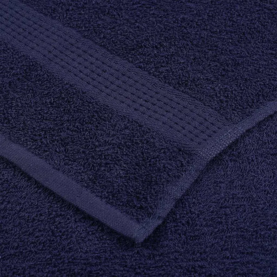 Serviettes de toilette FROGN 4 pièces Bleu marine 30x30 cm 360 g/m² - 6
