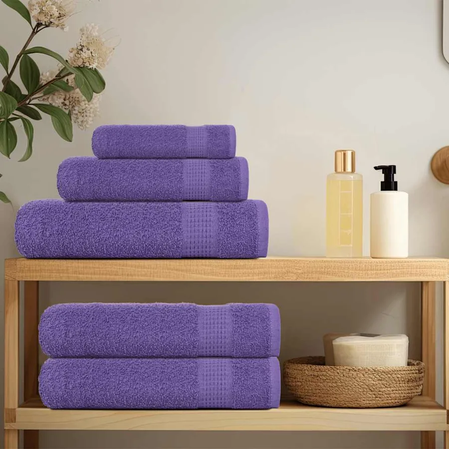 Essuie-mains FROGN 2 pcs violet 50x100 cm 360 g/m² - 3