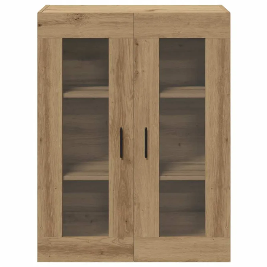 Armoire murale chêne artisanal 69,5x34x90 cm - 4