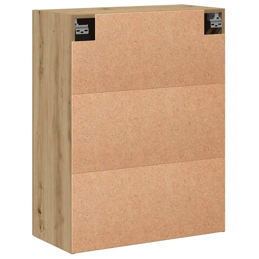 Armoire murale chêne artisanal 69,5x34x90 cm - 7