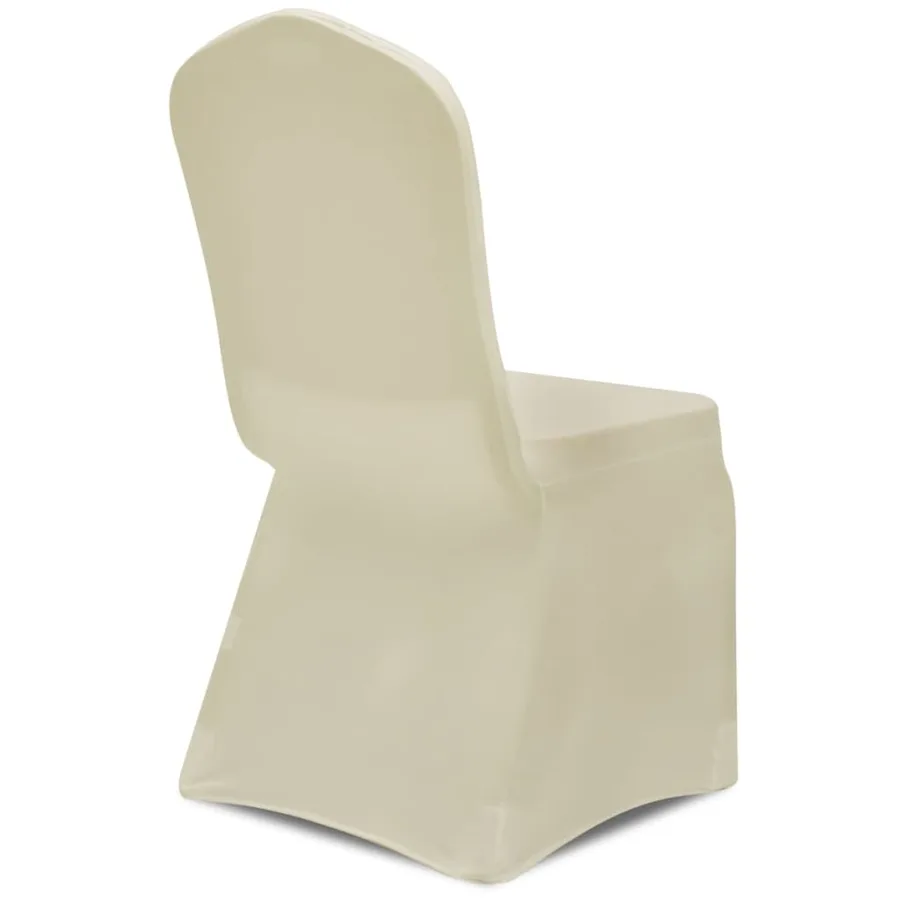 Housses élastiques de chaise Crème 30 pcs - 5