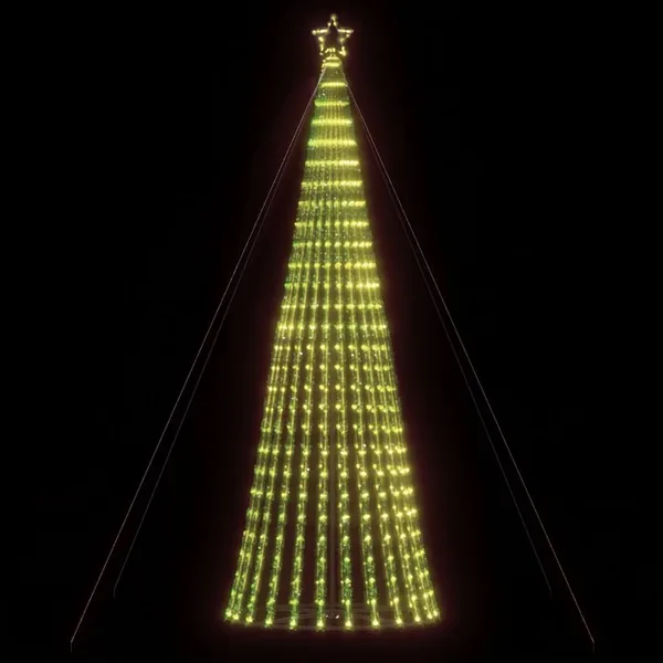 Sapin de Noël à LED 1028 LED blanc chaud 403 cm
