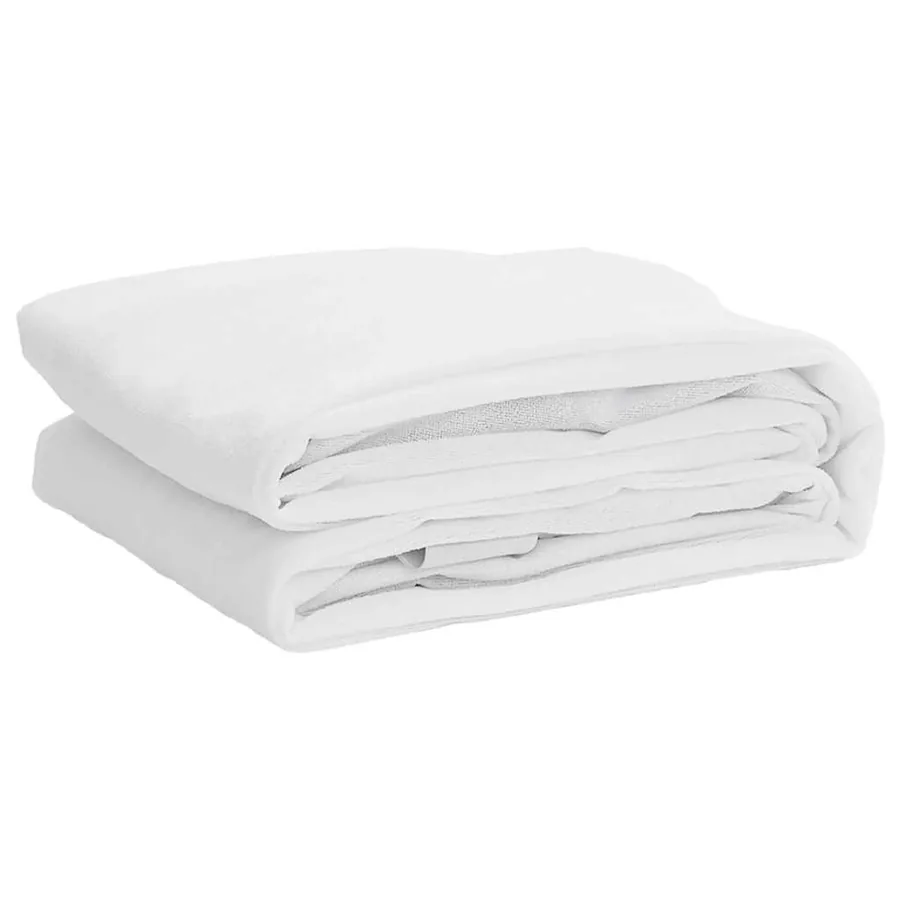 Protège-matelas blanc 100x200 cm imperméable - 2