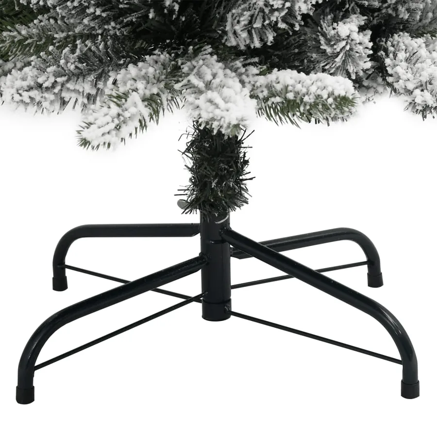 Sapin de Noël artificiel 300 LED et neige floquée 180 cm - 8