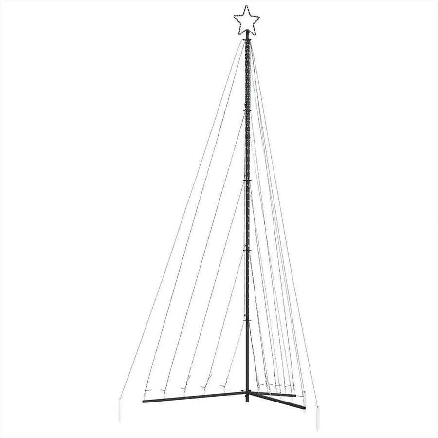Sapin de Noël à LED 570 LED blanc chaud 399 cm - 4