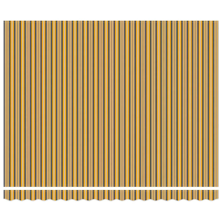 Auvent rétractable Multicolore 400 × 300 cm - 6