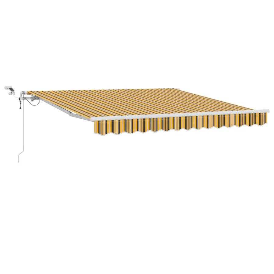 Auvent rétractable Multicolore 350 x 250 cm Polyester - 2