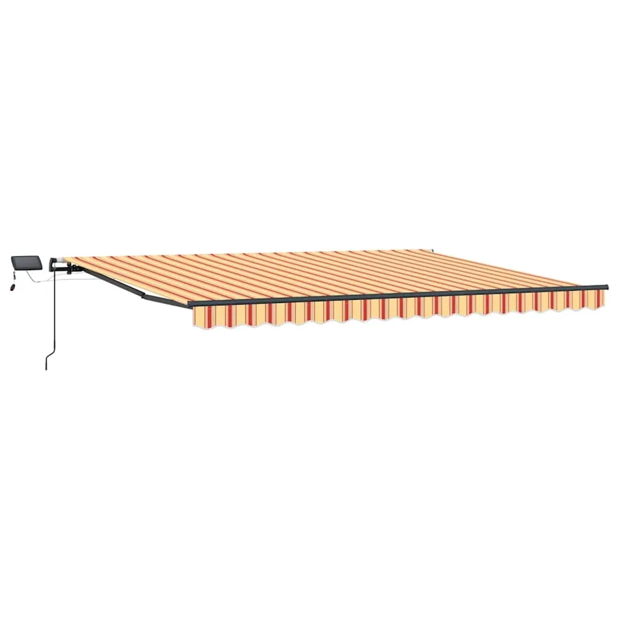 Auvent rétractable Jaune et Orange 400 × 300 cm - 2