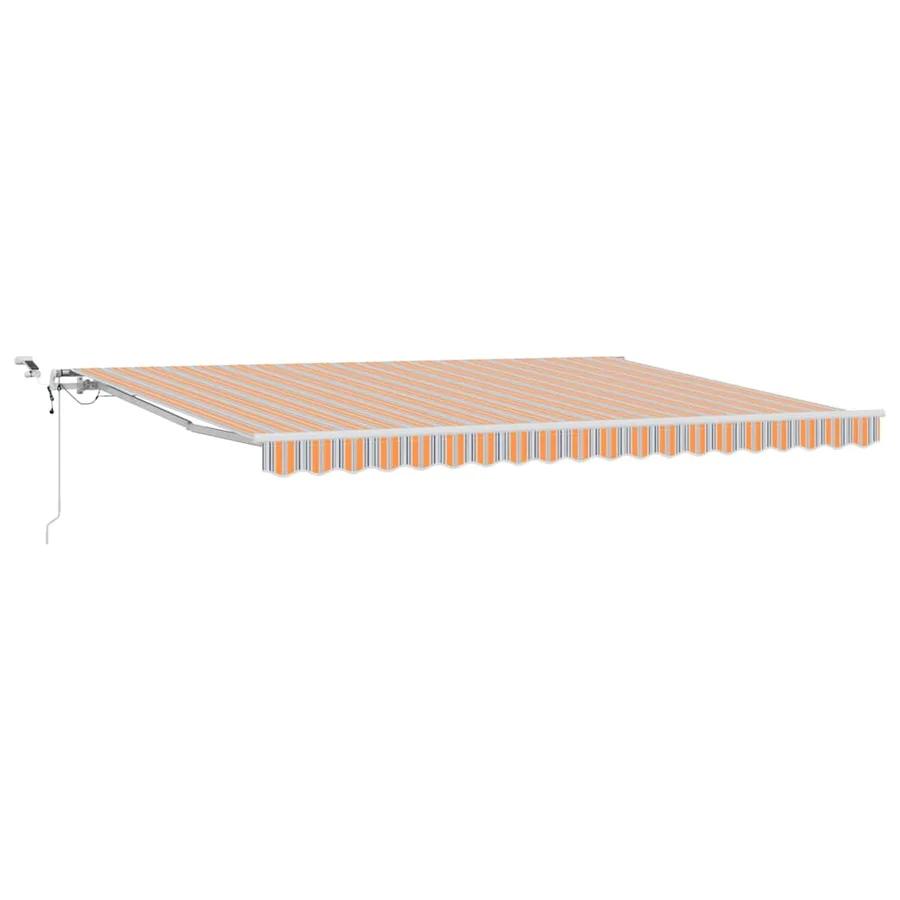Auvent rétractable Multicolore 450 × 350 cm Polyester - 2