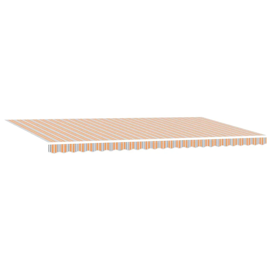 Auvent rétractable Multicolore 600 × 300 cm - 5