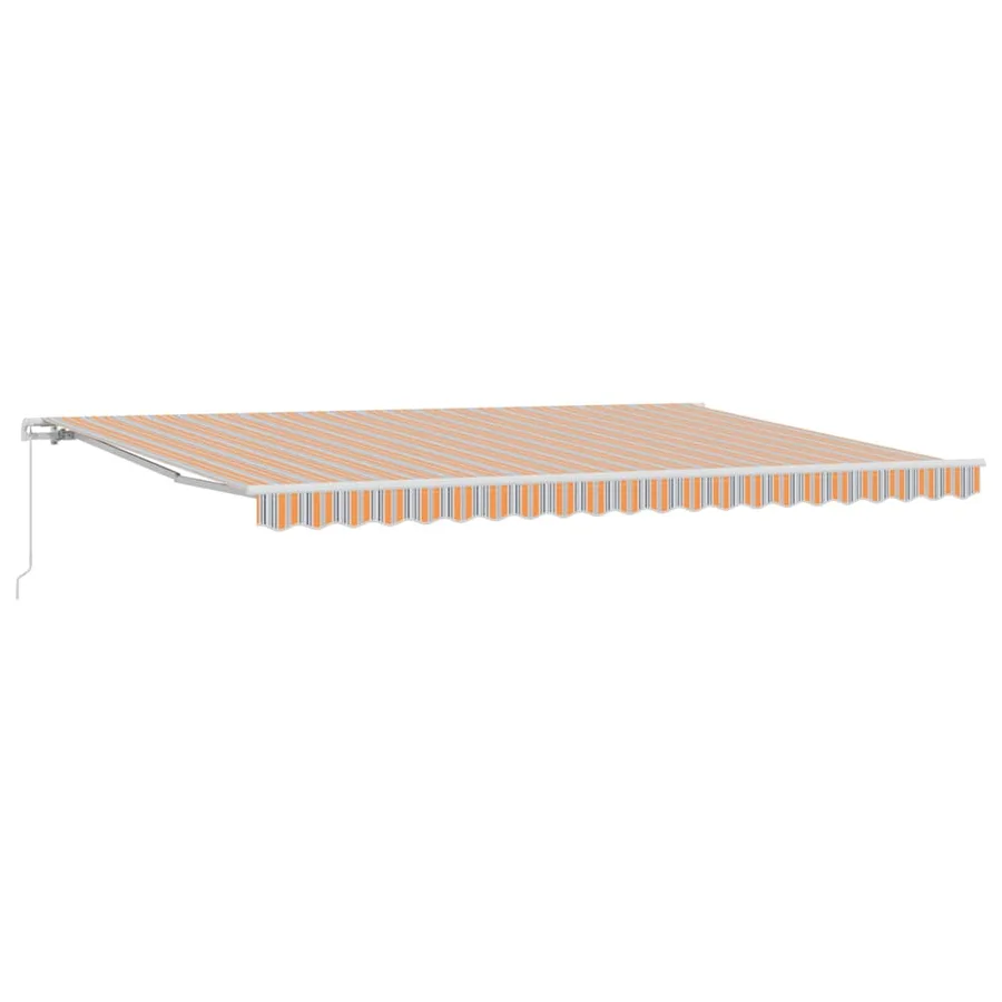 Auvent rétractable Multicolore 500 × 350 cm - 2