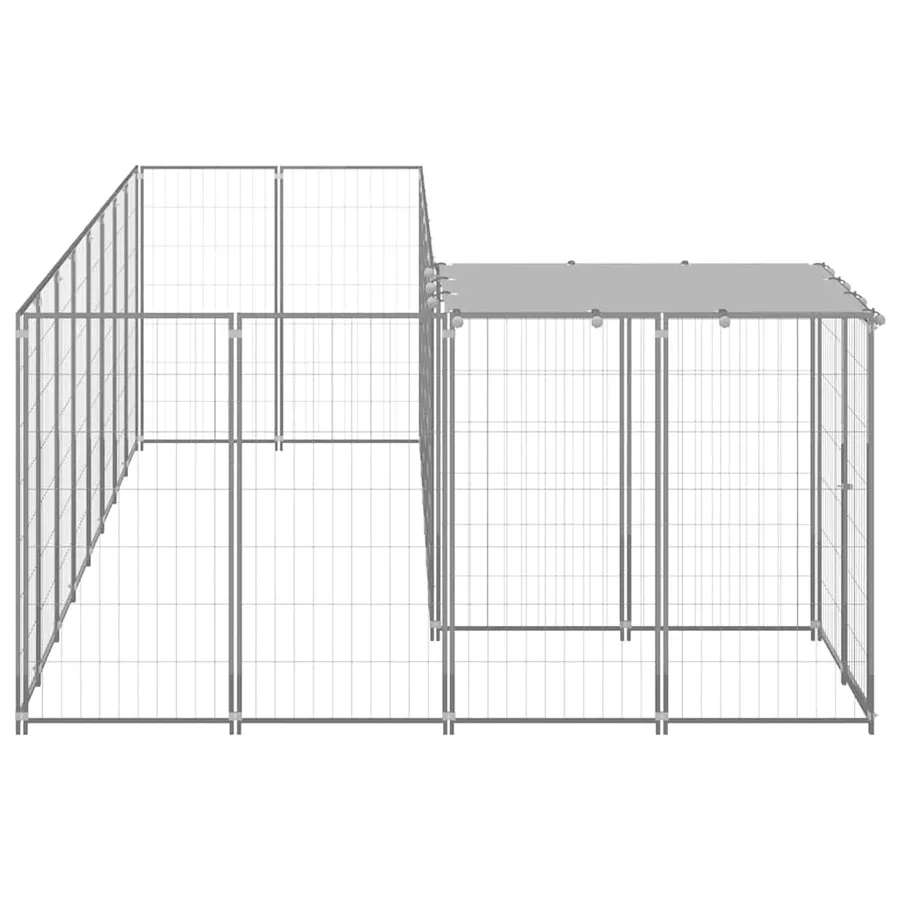 Chenil Argenté 6,05 m² Acier - 4
