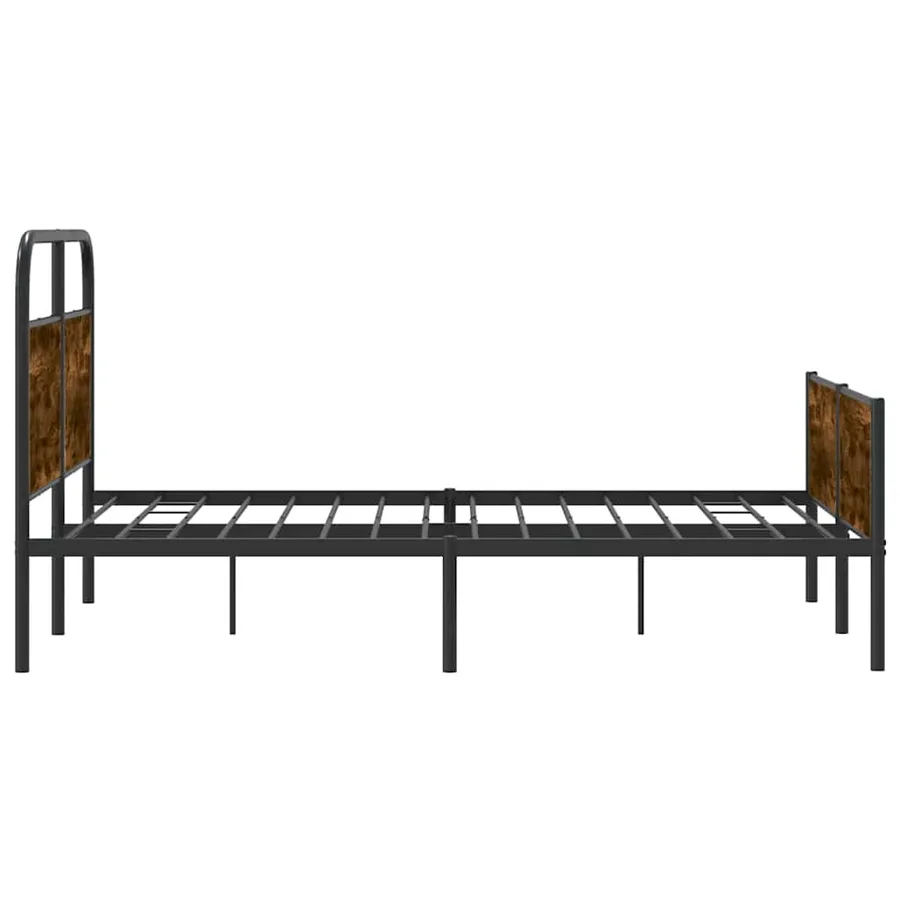 Cadre de lit sans matelas 120x190 cm cm chêne sonoma - 6