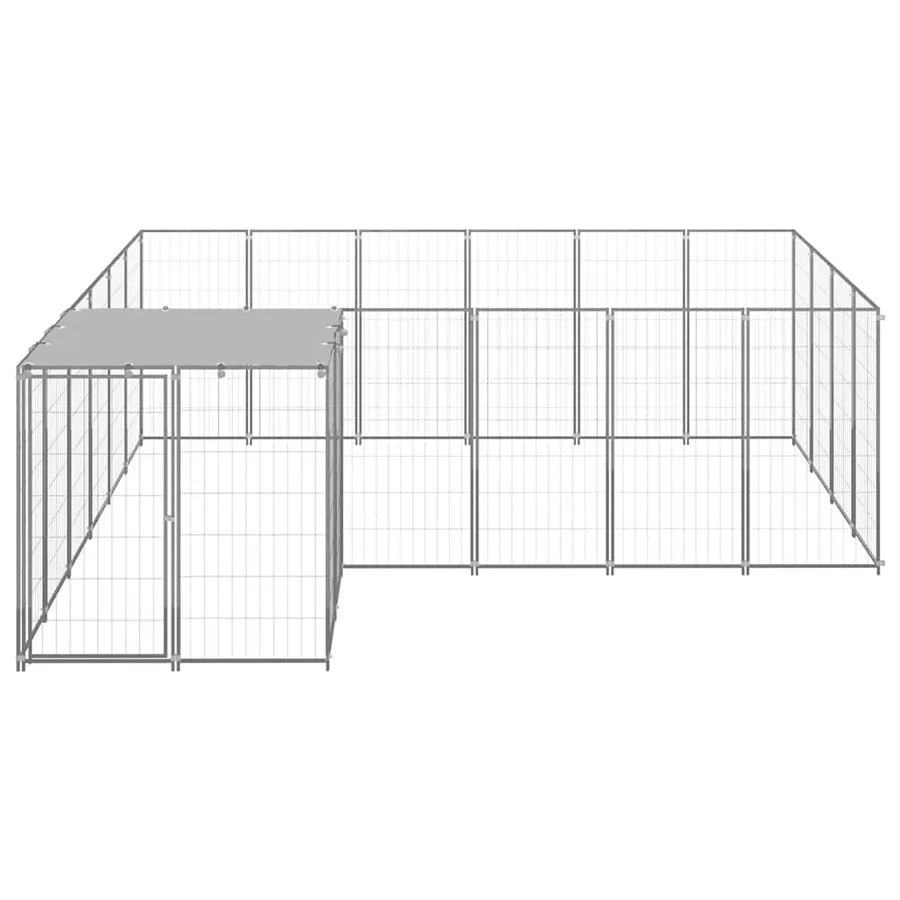 Chenil Argenté 8,47 m² Acier - 3
