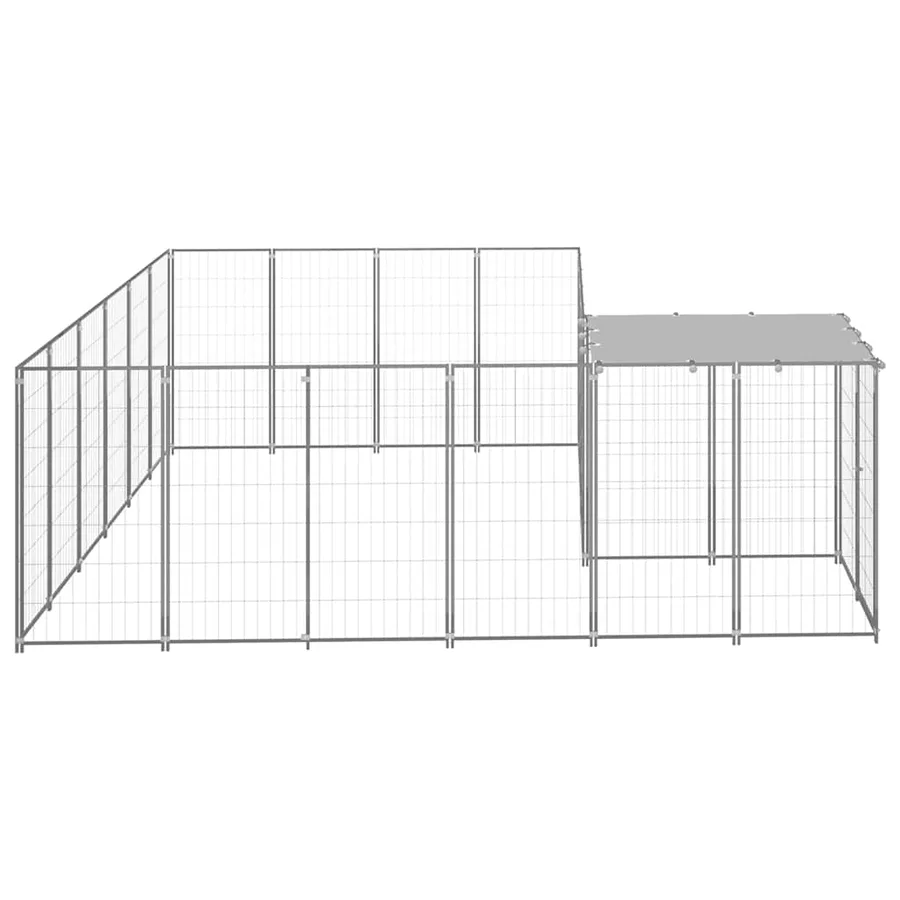 Chenil Argenté 8,47 m² Acier - 4