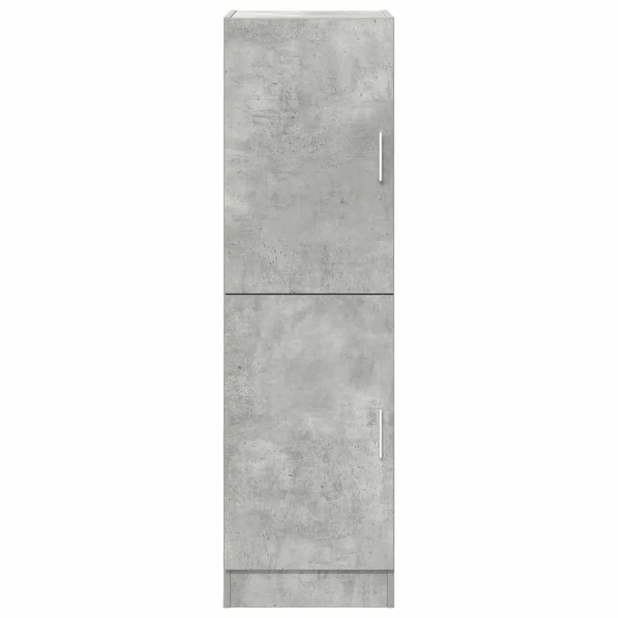 Armoire de cuisine gris béton 38x41,5x131,5 cm bois ingénierie - 4