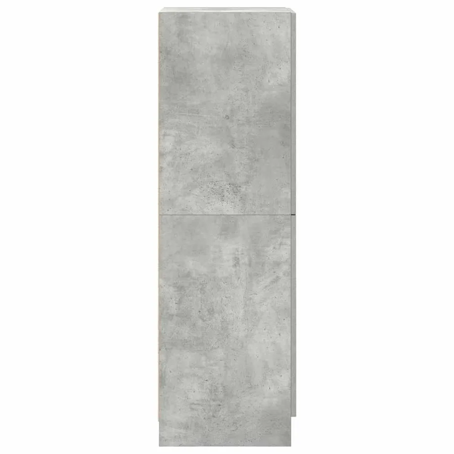 Armoire de cuisine gris béton 38x41,5x131,5 cm bois ingénierie - 6