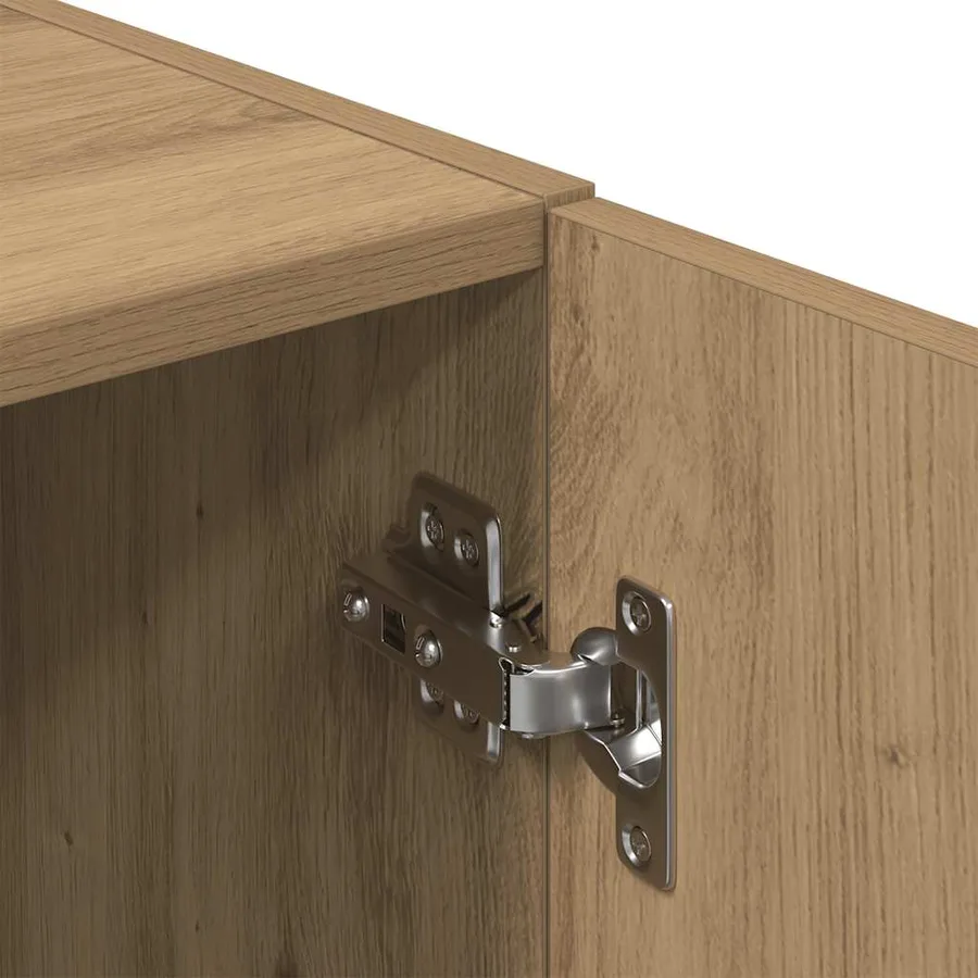 Armoire de cuisine chêne artisanal 38x41,5x131,5 cm - 9